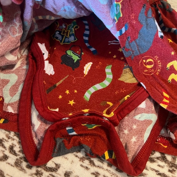 Little Sleepies OG WIZARDING WORLD HARRY POTTER Twirl Bamboo Dress 6-12 Months - Picture 3 of 4